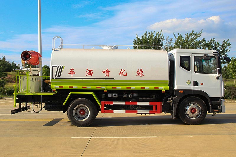 程力国六15吨东风D9喷雾车
